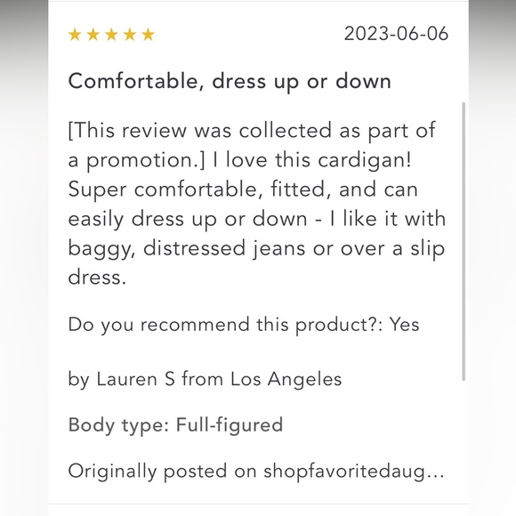 Anthropologie NWT Favorite Daughter The Darcy
Cardigan Sweater Size XL. - Picture 8 of 10